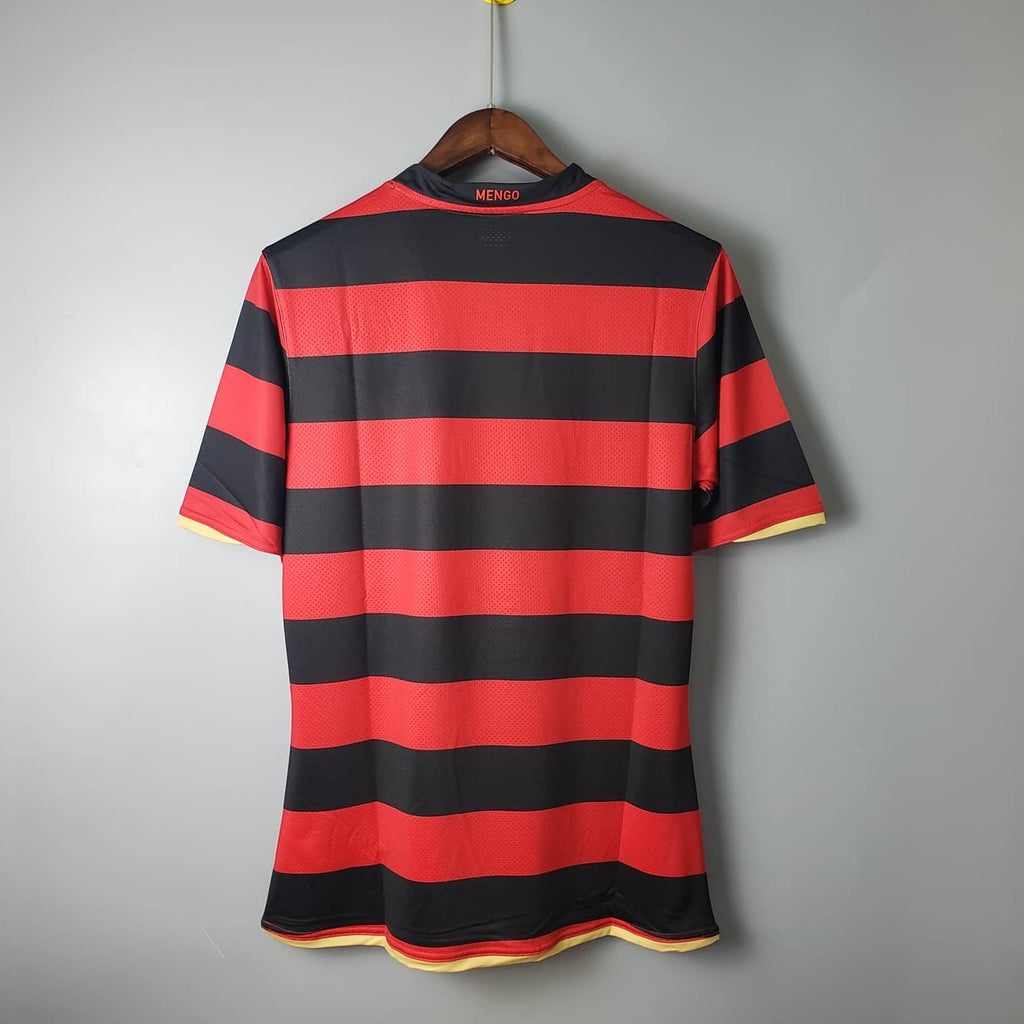 Camisa Flamengo Retrô 2009 Vermelha e Preta - Nike | Futmantos