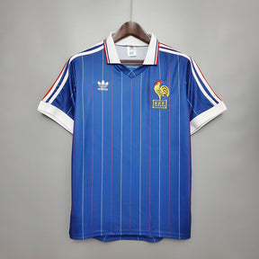 Camisa França Retrô 1982 Azul - Adidas | Futmantos