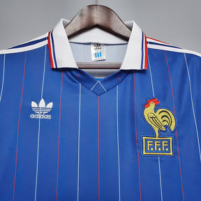 Camisa França Retrô 1982 Azul - Adidas | Futmantos