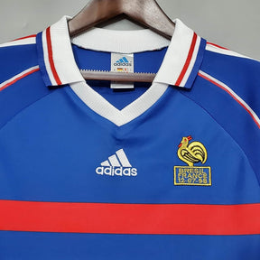 Camisa França Retrô 1998 Azul - Adidas | Futmantos