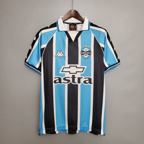 Camisa Grêmio Retrô 2000 Azul e Preta - Kappa | Futmantos