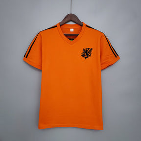 Camisa Holanda Retrô 1974 Laranja | Futmantos