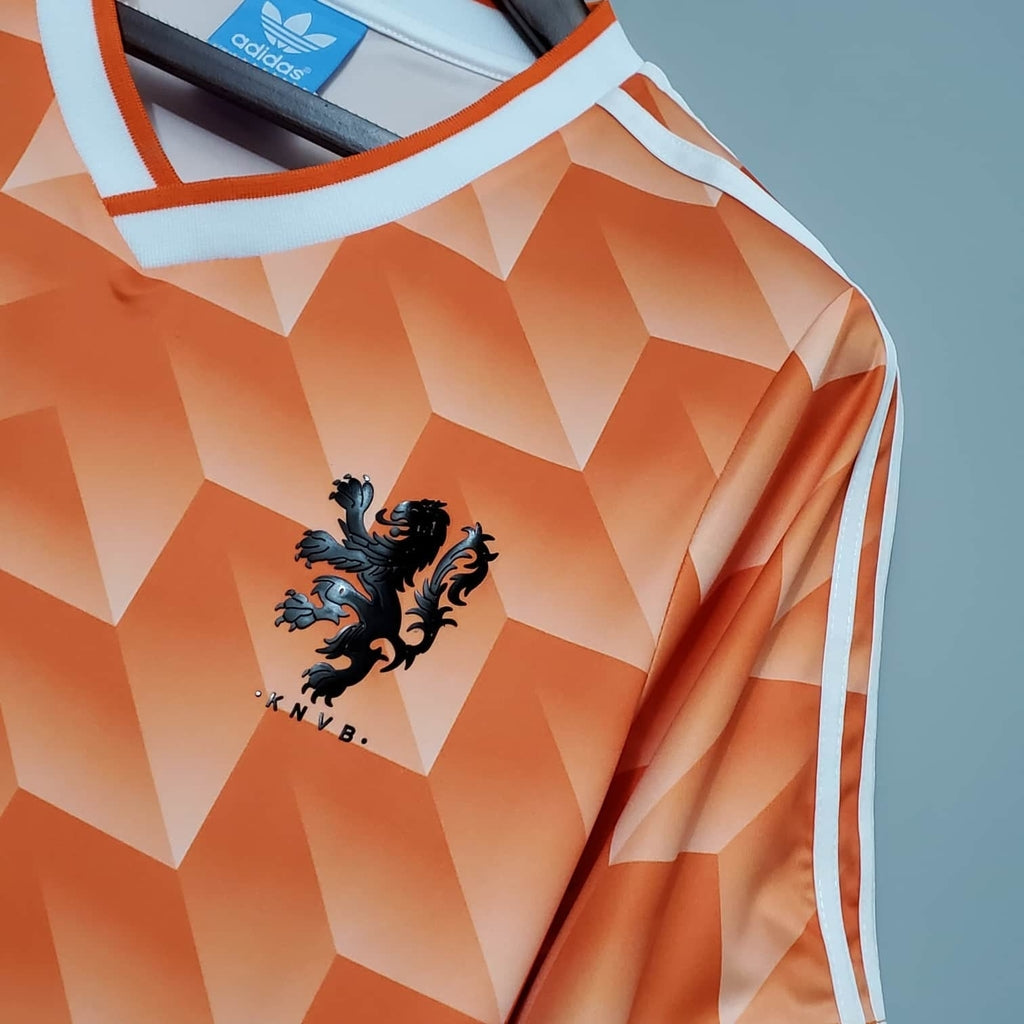 Camisa Holanda Retrô 1988 Laranja - Adidas | Futmantos