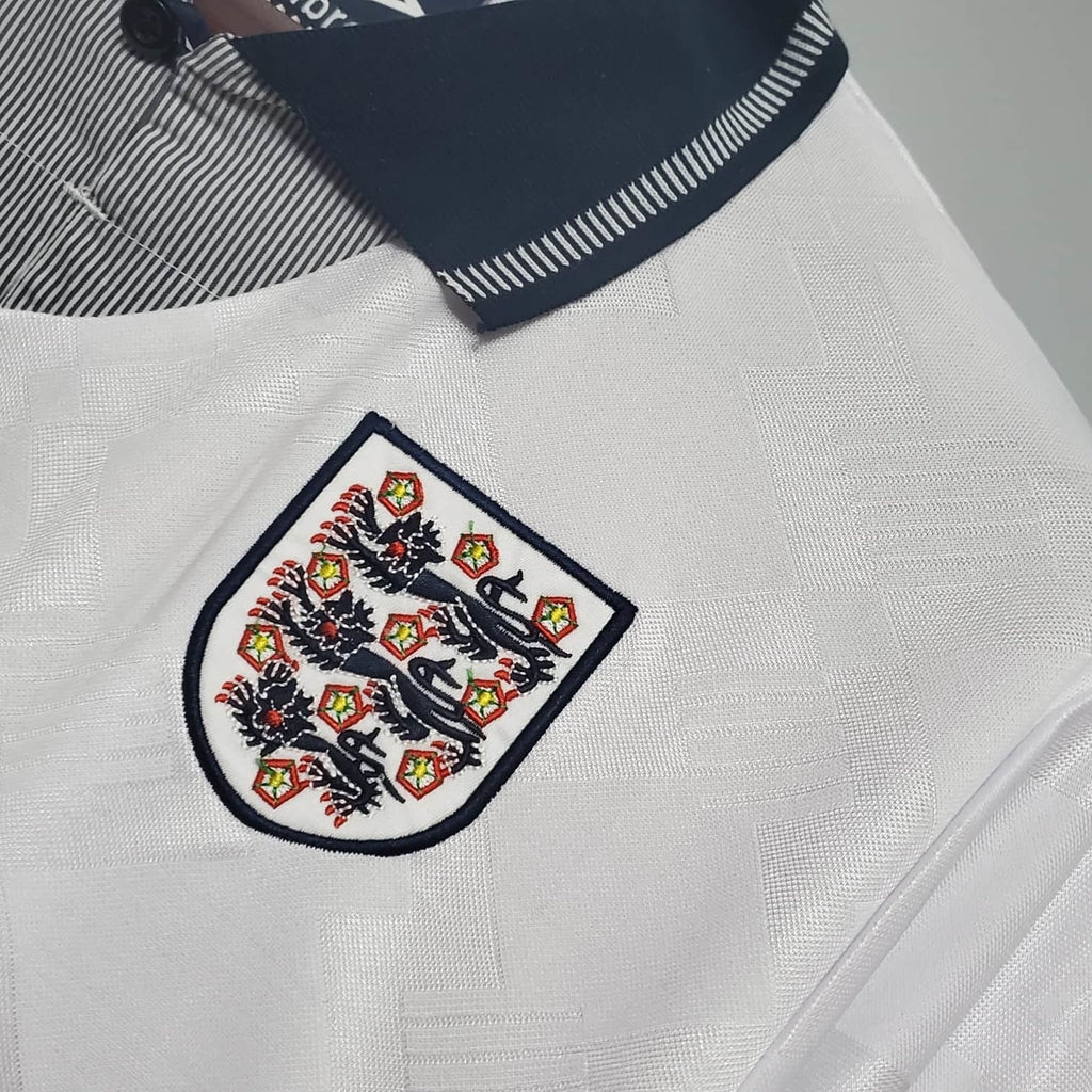 Camisa Inglaterra Retrô 1990 Branca - Umbro | Futmantos