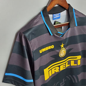 Camisa Inter de Milão Retrô 1997/1998 Cinza - Umbro | Futmantos