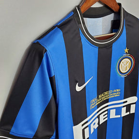 Camisa Inter de Milão Retrô 2010 Azul e Preta - Nike | Futmantos