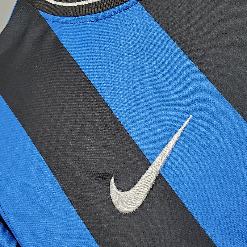 Camisa Inter de Milão Retrô 2010 Azul e Preta - Nike | Futmantos