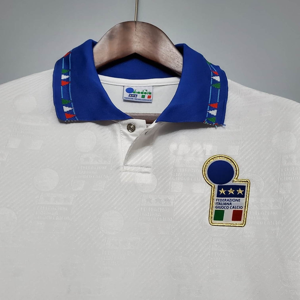 Camisa Itália Retrô 1994 Branca - Diadora | Futmantos