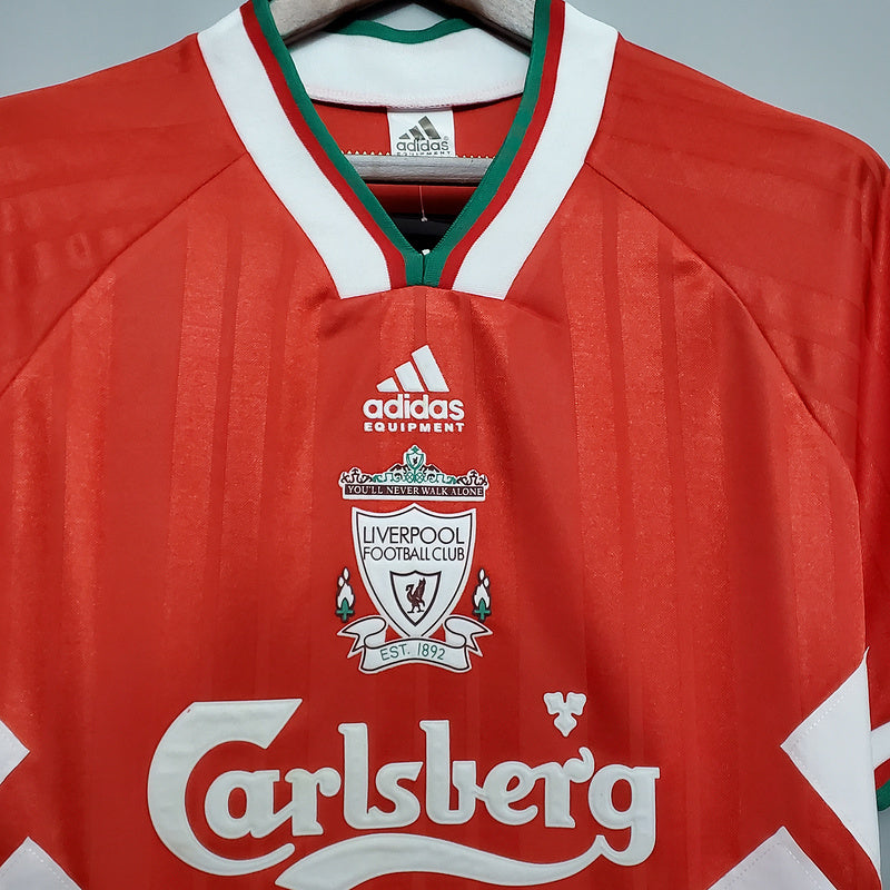 Camisa Liverpool Retrô 1993/1995 Vermelha - Adidas | Futmantos