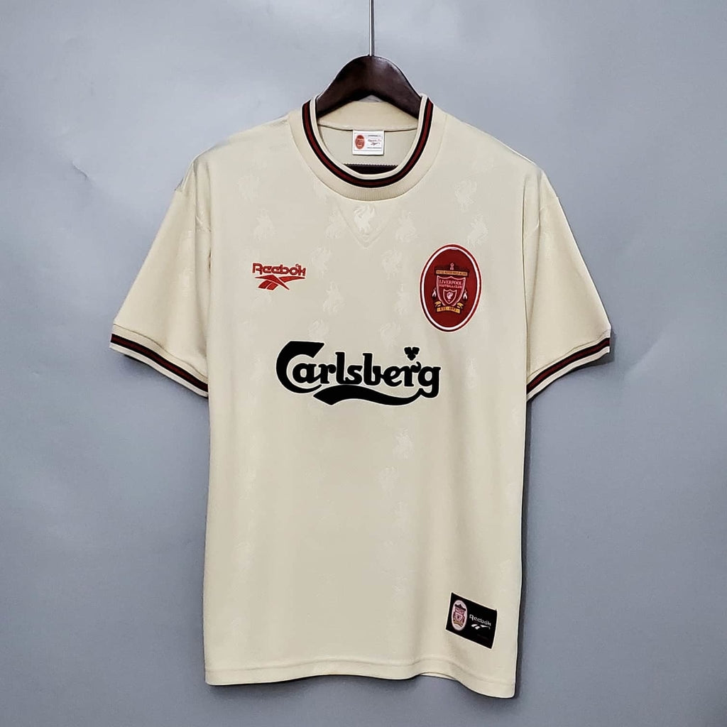 Camisa Liverpool Retrô 1996/1997 Branca - Reebok | Futmantos