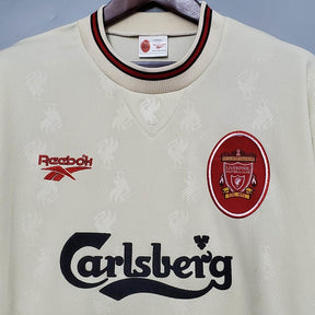 Camisa Liverpool Retrô 1996/1997 Branca - Reebok | Futmantos