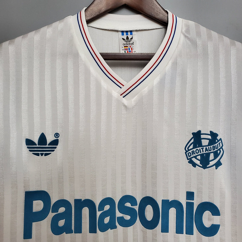 Camisa Marseille Retrô 1990 Branca - Adidas | Futmantos