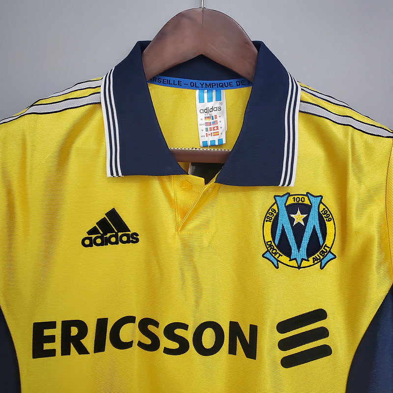 Camisa Marseille Retrô 1998/1999 Amarela - Adidas | Futmantos