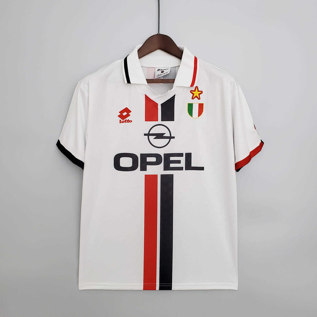 Camisa Milan Retrô 1995/1997 Branca - Lotto | Futmantos