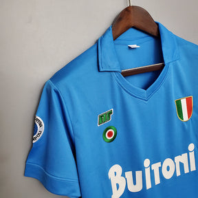 Camisa Napoli Retrô 1987/1988 Azul | Futmantos