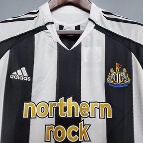 Camisa Newcastle Retrô 2005/2006 Preta e Branca - Adidas | Futmantos