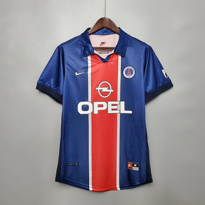 Camisa PSG Retrô 1998/1999 Azul e Vermelha - Nike | Futmantos