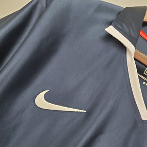 Camisa PSG Retrô 2001/2002 Azul e Vermelha - Nike | Futmantos