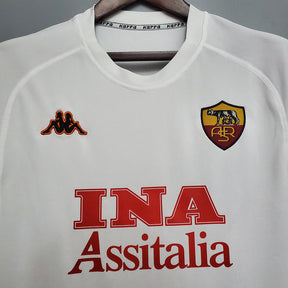 Camisa Roma Retrô 2000/2001 Branca - Kappa | Futmantos