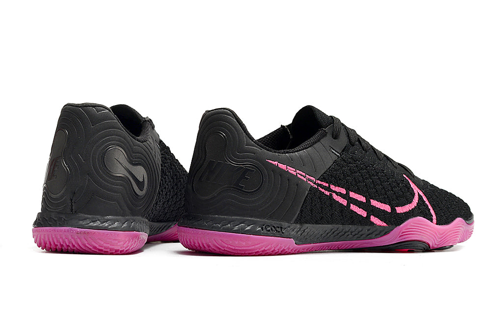 Chuteira Futsal Nike Phantom GT - Black/Rosa - Low