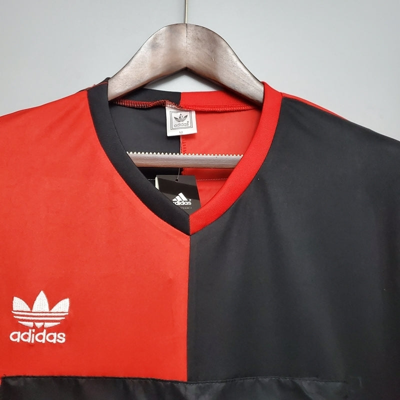 Camisa Newell's Old Boys Retrô 1993 Vermelha e Preta - Adidas | Futmantos