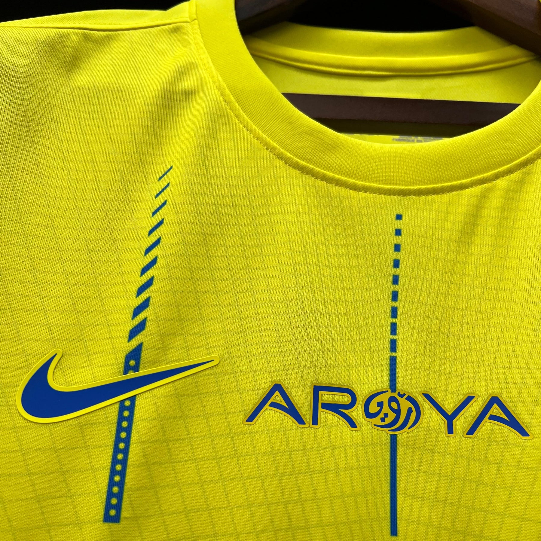 Camisa Al-Nassr I 23/24 (RONALDO -7) Nike - Amarela | Futmantos