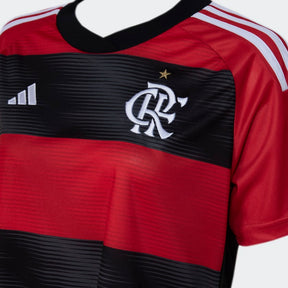 Camisa Feminina Flamengo 23/24 Adidas - Rubro Negro | Futmantos