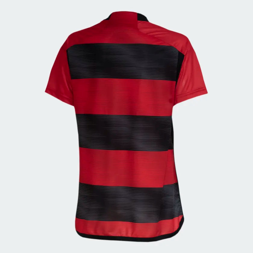 Camisa Feminina Flamengo 23/24 Adidas - Rubro Negro | Futmantos