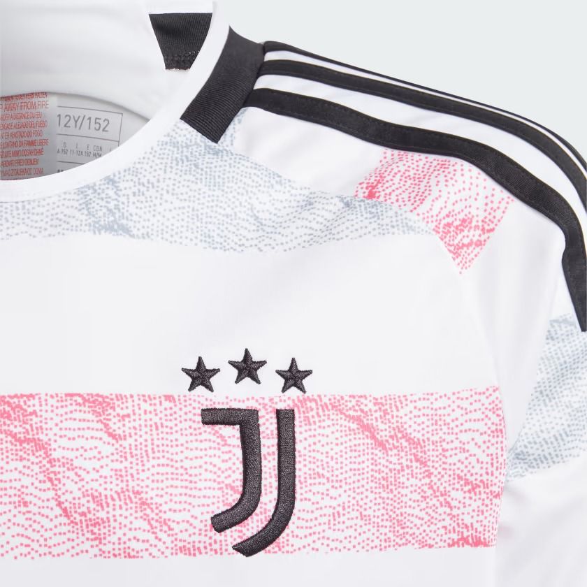 Camisa Juventus II 23/24 Adidas - Branca e Rosa | Futmantos