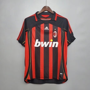 Camisa Milan Retrô 2006/2007 Vermelha e Preta - Adidas | Futmantos