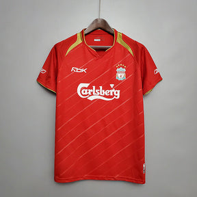 Camisa Liverpool Retrô 05/06 - Reebok - Vermelha | Futmantos