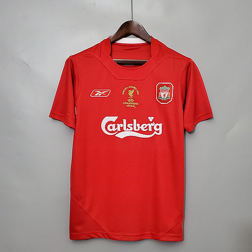 Camisa Liverpool Retrô 2005 Vermelha - Reebok | Futmantos