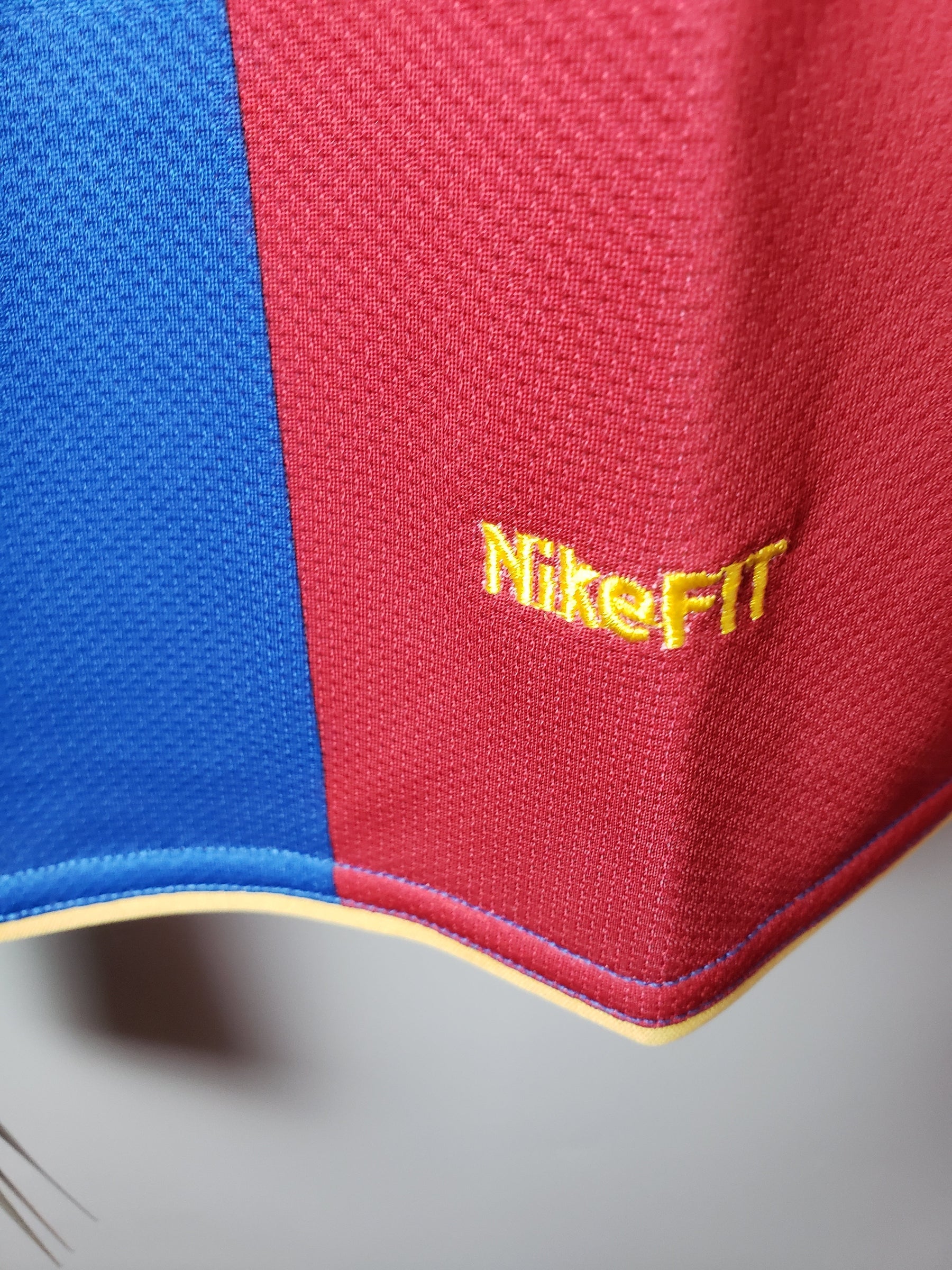 Camisa Manga Longa Barcelona 07/08 Nike - Grená | Futmantos