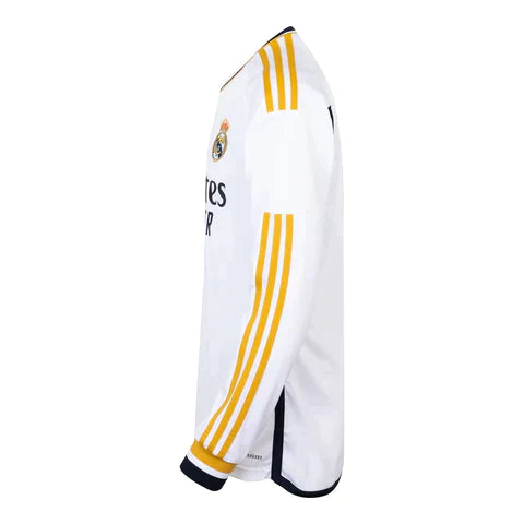 Camisa Manga Longa Real Madrid I 23/24 - Branca | Futmantos